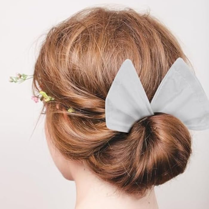 fashion mania 6 Pcs Reusable Hair Bun Rollers,Hairband for Skilful Quick Make Hair Styleing - Image 5